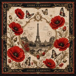 Andre Clairmont Signature Silk Scarf