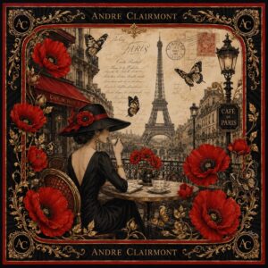 Andre Clairmont Signature Silk Scarf