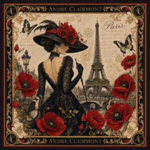 Andre Clairmont Signature Silk Scarf