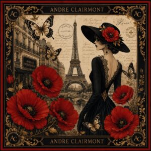 Andre Clairmont Signature Silk Scarf