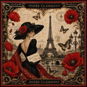 Andre Clairmont Signature Silk Scarf