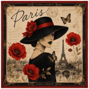 Andre Clairmont Signature Silk Scarf