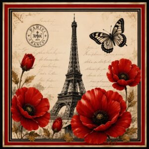 Andre Clairmont Signature Silk Scarf