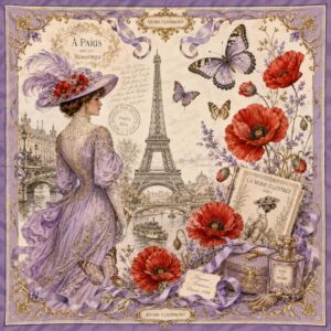 Andre Clairmont Signature Silk Scarf