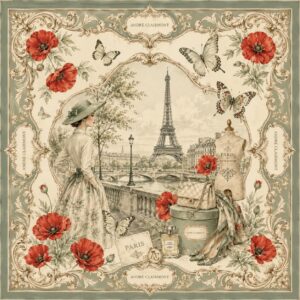 Andre Clairmont Signature Silk Scarf