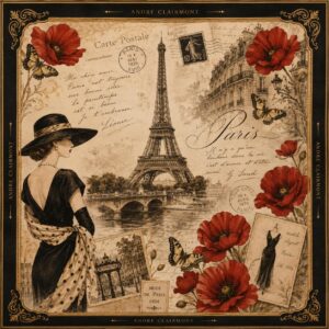 Andre Clairmont Signature Silk Scarf