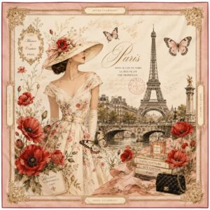 Andre Clairmont Signature Silk Scarf