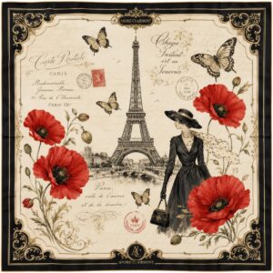 Andre Clairmont Signature Silk Scarf