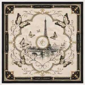 Andre Clairmont Signature Silk Scarf
