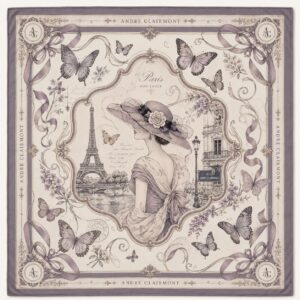 Andre Clairmont Signature Silk Scarf