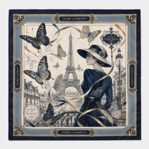 Andre Clairmont Signature Silk Scarf