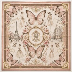 Andre Clairmont Signature Silk Scarf