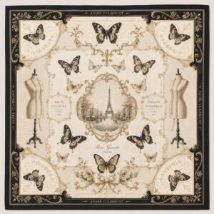 Andre Clairmont Signature Silk Scarf