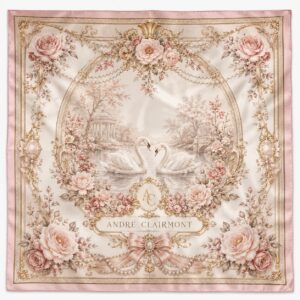 Andre Clairmont Signature Silk Scarf