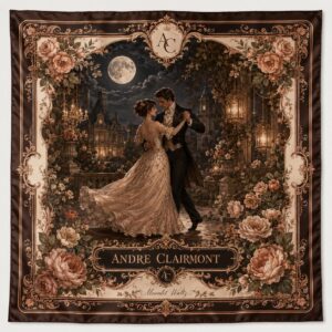 Andre Clairmont Signature Silk Scarf