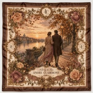 Andre Clairmont Signature Silk Scarf