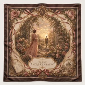 Andre Clairmont Signature Silk Scarf