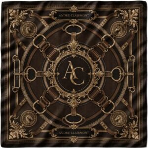 Andre Clairmont Signature Silk Scarf