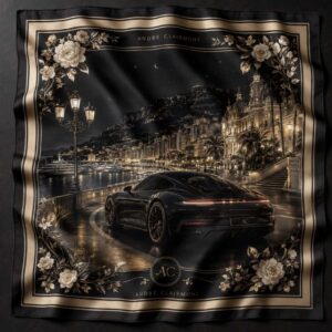 Andre Clairmont Signature Silk Scarf