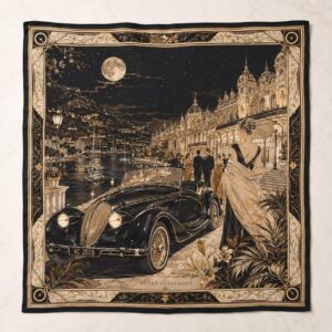 Andre Clairmont Signature Silk Scarf