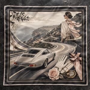Andre Clairmont Signature Silk Scarf