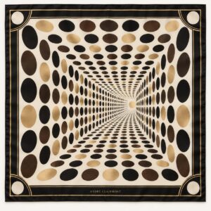 Infinite Perspective Silk Scarf