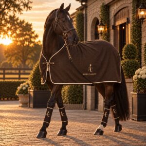 Espresso Jacquard Horse Rug